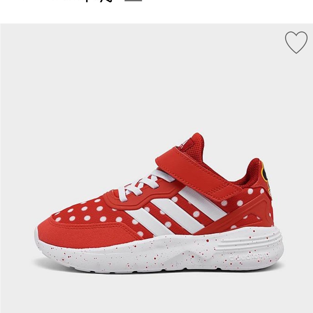 Little girls Disney x Adidas Sneakers NWT Size 13